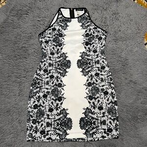 Black and White Party Dress